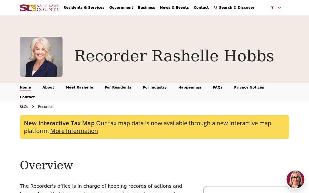 Riverton residents directory Recorder office