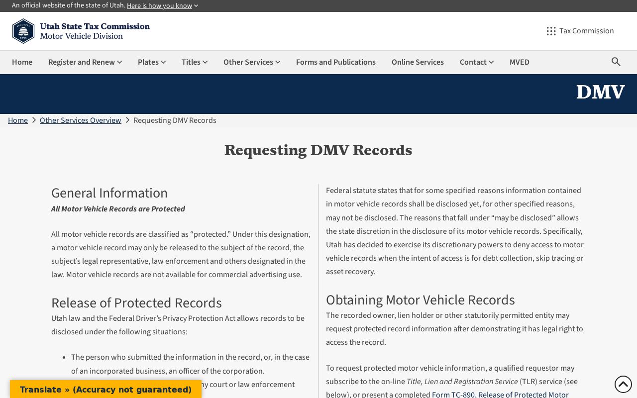 Riverton neighbors DMV privacy boundary