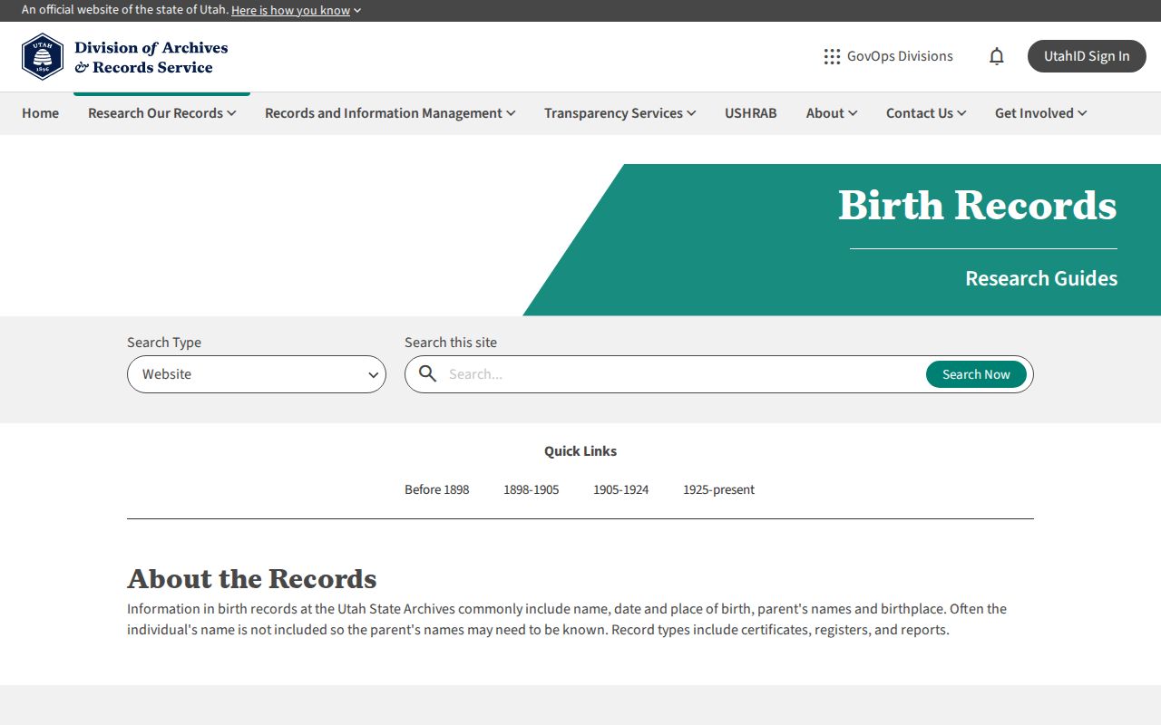 Riverton previous residents historical birth records guide